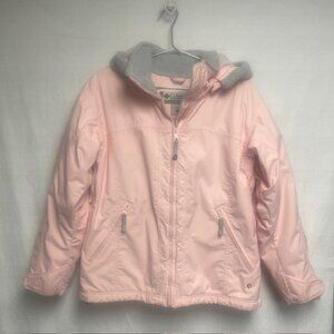 Columbia Women's Pink Hooded Vertex Omni-Shield Winter Jacket - Size L